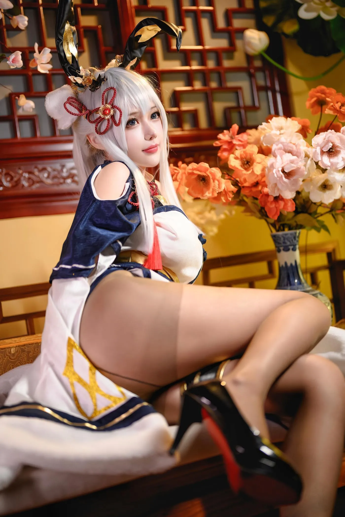 凛子酱 – NO.13 旗袍兔兔 [21P]插图6